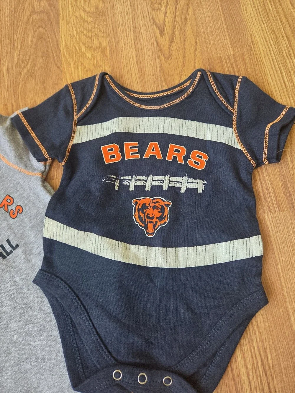 NFL Chicago Bears Baby 2pc Set 0-3M, 3-6M Football